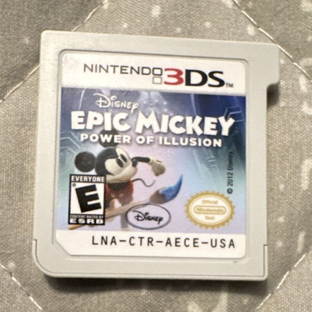 Disney Epic Mickey Power of Illusion Nintendo 3DS E NTSC-U/C 2012